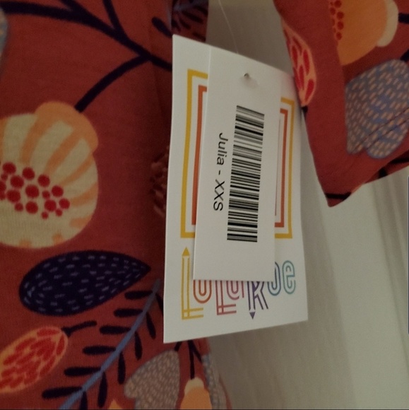 NWT BUNDLE OF 2 XXS LULAROE JULIA DRESSES - Picture 5 of 6